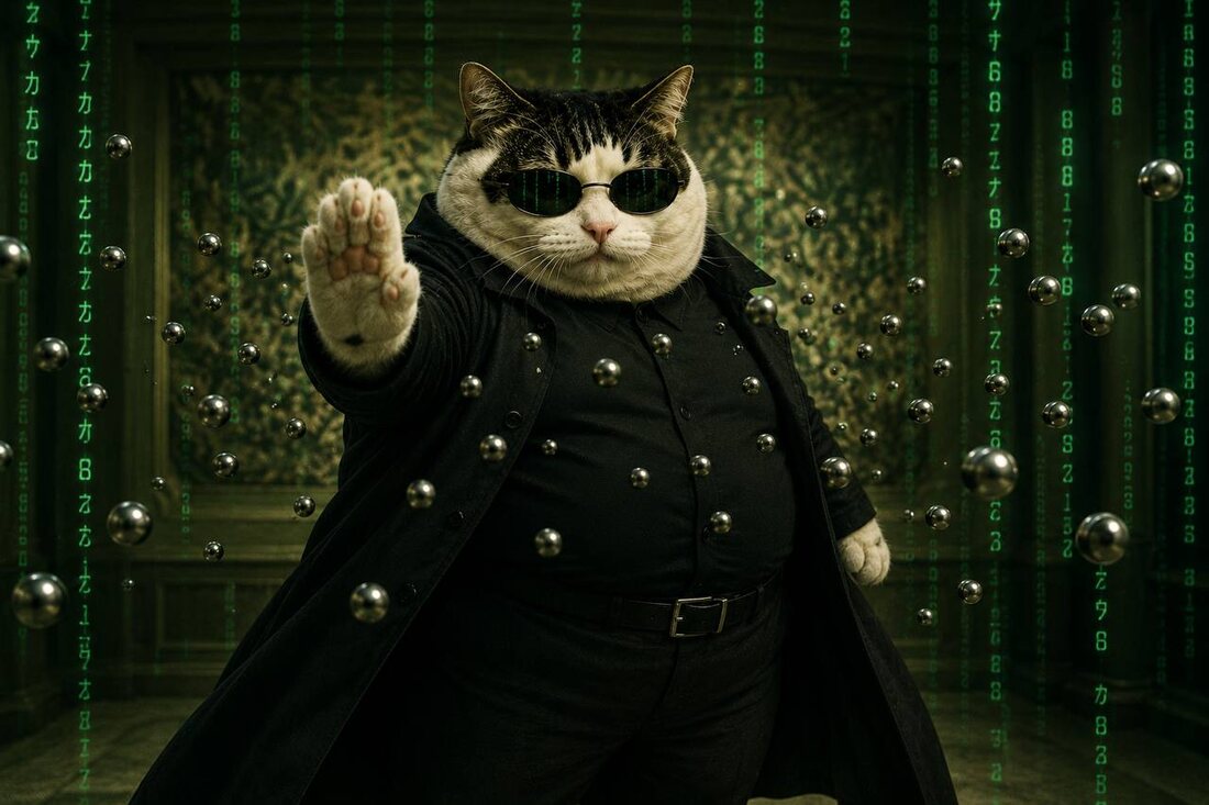 Chonks in the Matrix stopping bullets